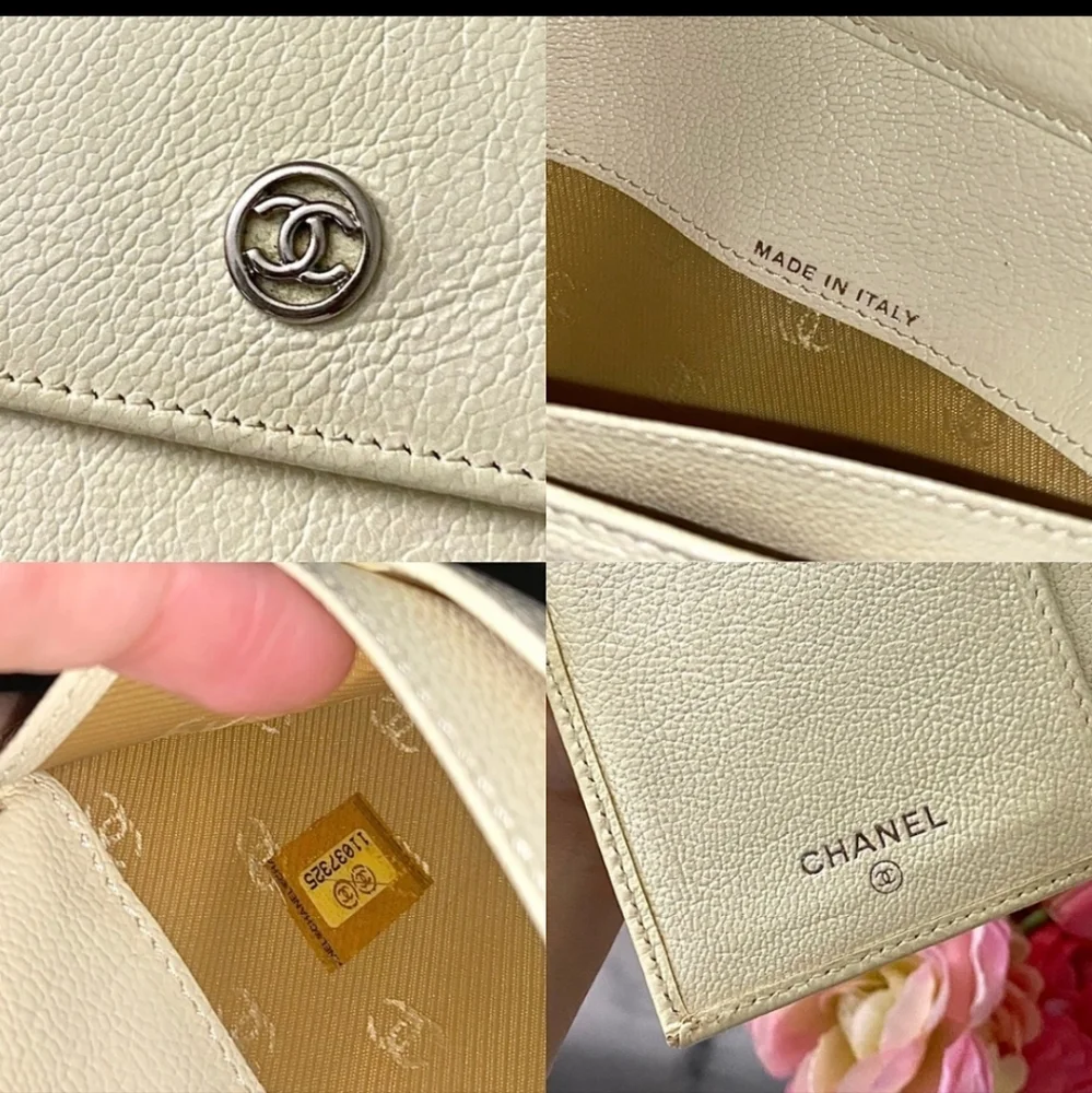 💖Authentic CHANEL TRIFOLD Wallet - Picture 5 of 13